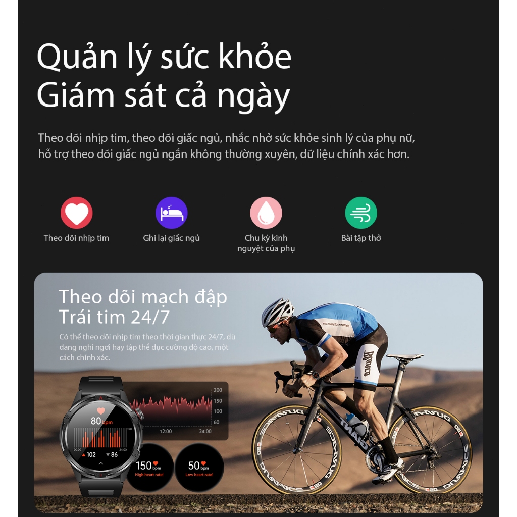 AOLON TETRA R4 đồng hồ thông minh Bluetooth | AGPS | Strava | AMOLED | bộ sản phẩm thời trang | BigBuy360 - bigbuy360.vn