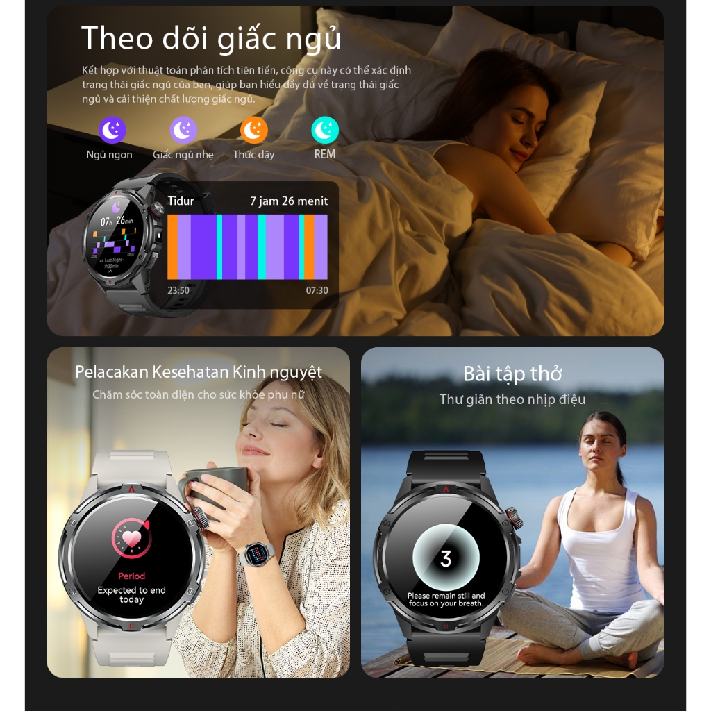 AOLON TETRA R4 đồng hồ thông minh Bluetooth | AGPS | Strava | AMOLED | bộ sản phẩm thời trang | BigBuy360 - bigbuy360.vn