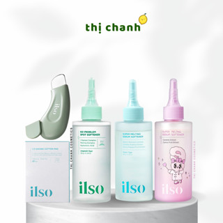 (Kèm Bông) Dung Dịch Ủ Mụn ILSO Sebum Super Melting Serum Softener/ No Problem Spot Problem 150ml