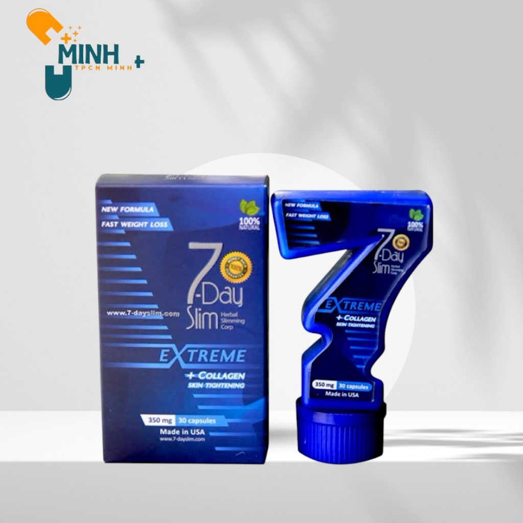 Viên Uống GIẢM CÂN 7Day Slim (Hộp 30v)
