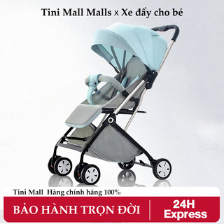 xe đẩy cho bé Beige,Xe đẩy gấp gọn,Phiên bản Disney độc quyền,chất liệu thép cao cấp