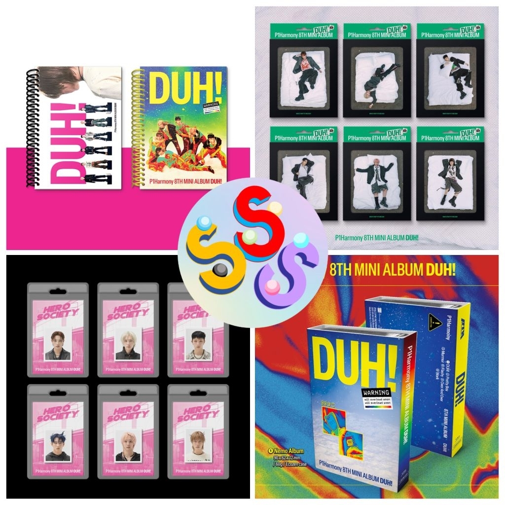 (ĐẶT HÀNG TỪ 18H ĐẾN 6H) Album ảnh [DUH] - P1Harmony chính hãng Hàn Quốc