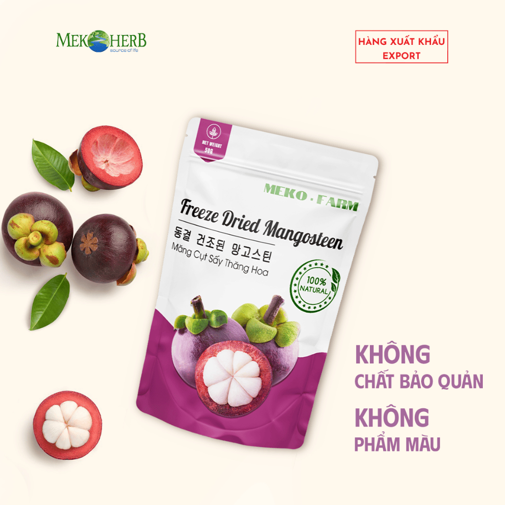 MĂNG CỤT SẤY THĂNG HOA | MEKO FARM