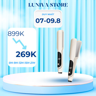 Máy Ép Tóc Mini Tự Động Hàn Quốc 3 in 1 Silky Duỗi Tóc Uốn Tóc Làm Tóc Xoăn Ion Âm Làm Nóng Siêu Nhanh 4 Mức Nhiệt