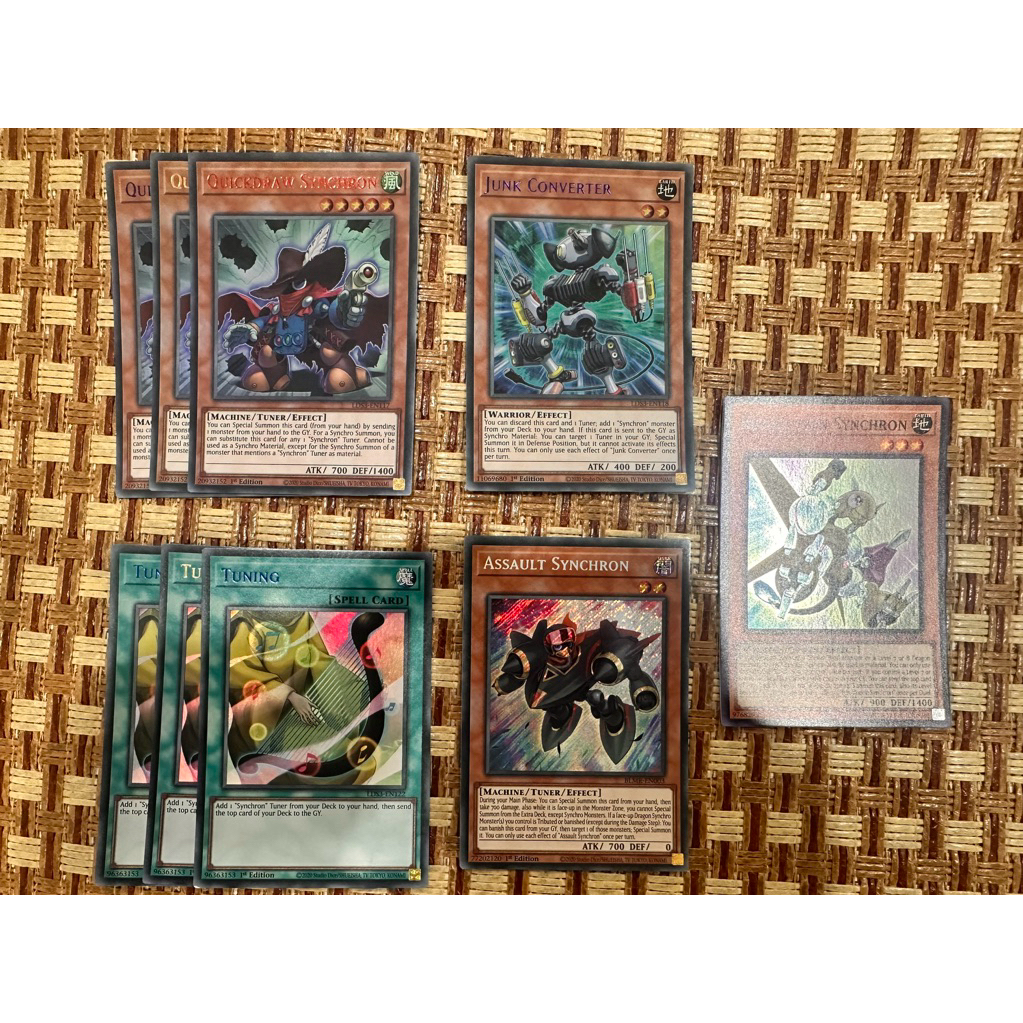 Set Thẻ bài Yugioh Synchron