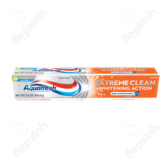 Kem đánh răng phục hồi độ sáng tự nhiên AquaFresh Whitening Action