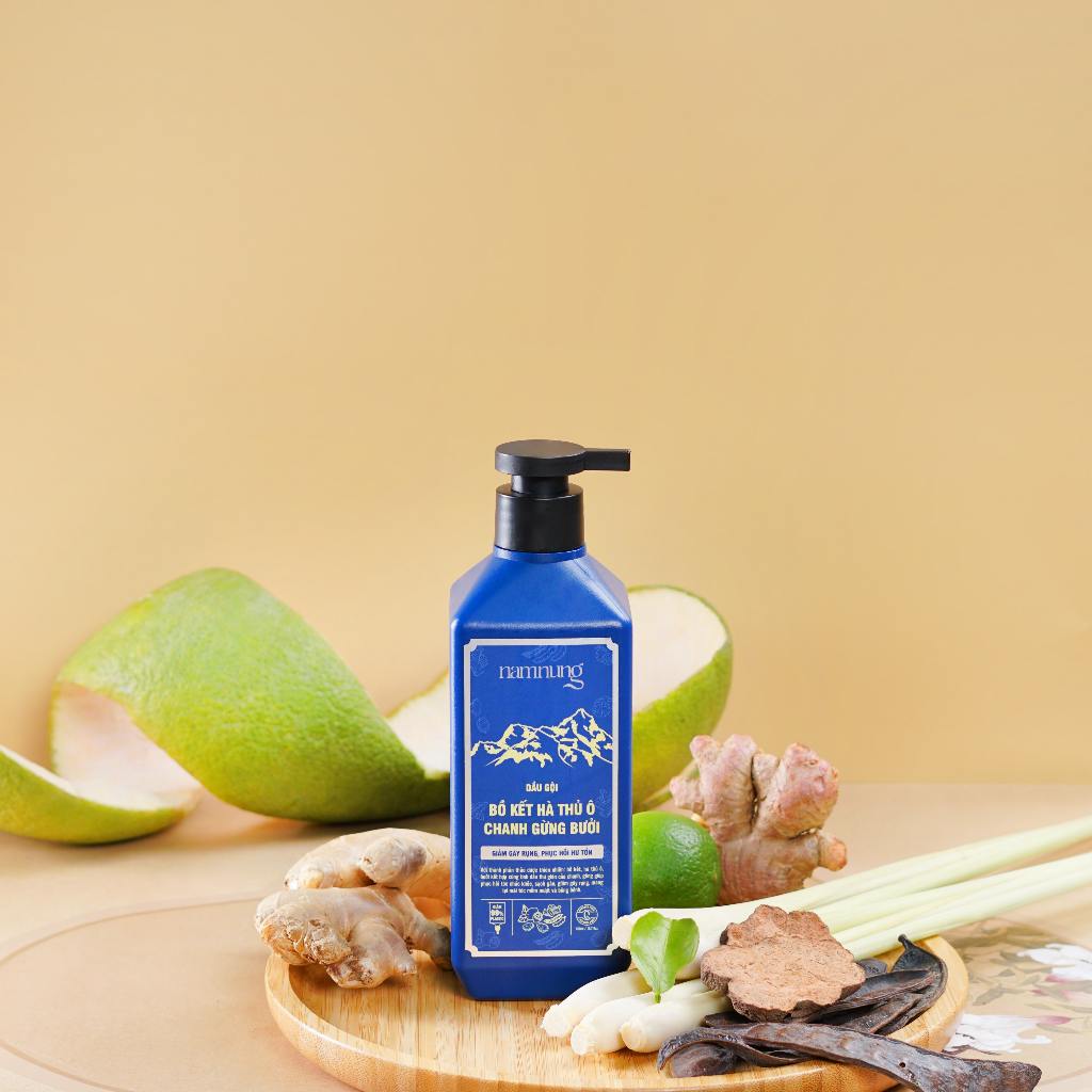 Combo 2 Chai Dầu Gội Thảo Dược NAMNUNG Giảm Gàu Giảm Rụng Tóc Chiết Xuất Thảo Dược 500ml | BigBuy360 - bigbuy360.vn