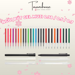 Ngòi (ruột) bút Muji 0.38 mm / 0.5 mm / 0.7 mm (Made in Japan)