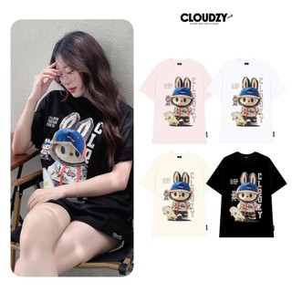 Áo phông nữ nam unisex tay lỡ thun labubu local brand CLOUDZY phong cách trẻ trung oversize  SKATE