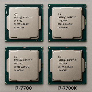  CPU I7 6700 | I7 6700K | I7 7700 | I7 7700K | CPU SOCKET 1151-V1 KÈM KEO TẢN NHIỆT 