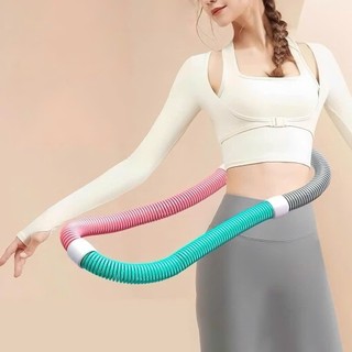   SẴN HÀNG  1.4kg Hula Hoop Vòng Lắc Eo Bọc PVC Giảm Béo Bụng Vòng Lắc Eo Lò Xo 