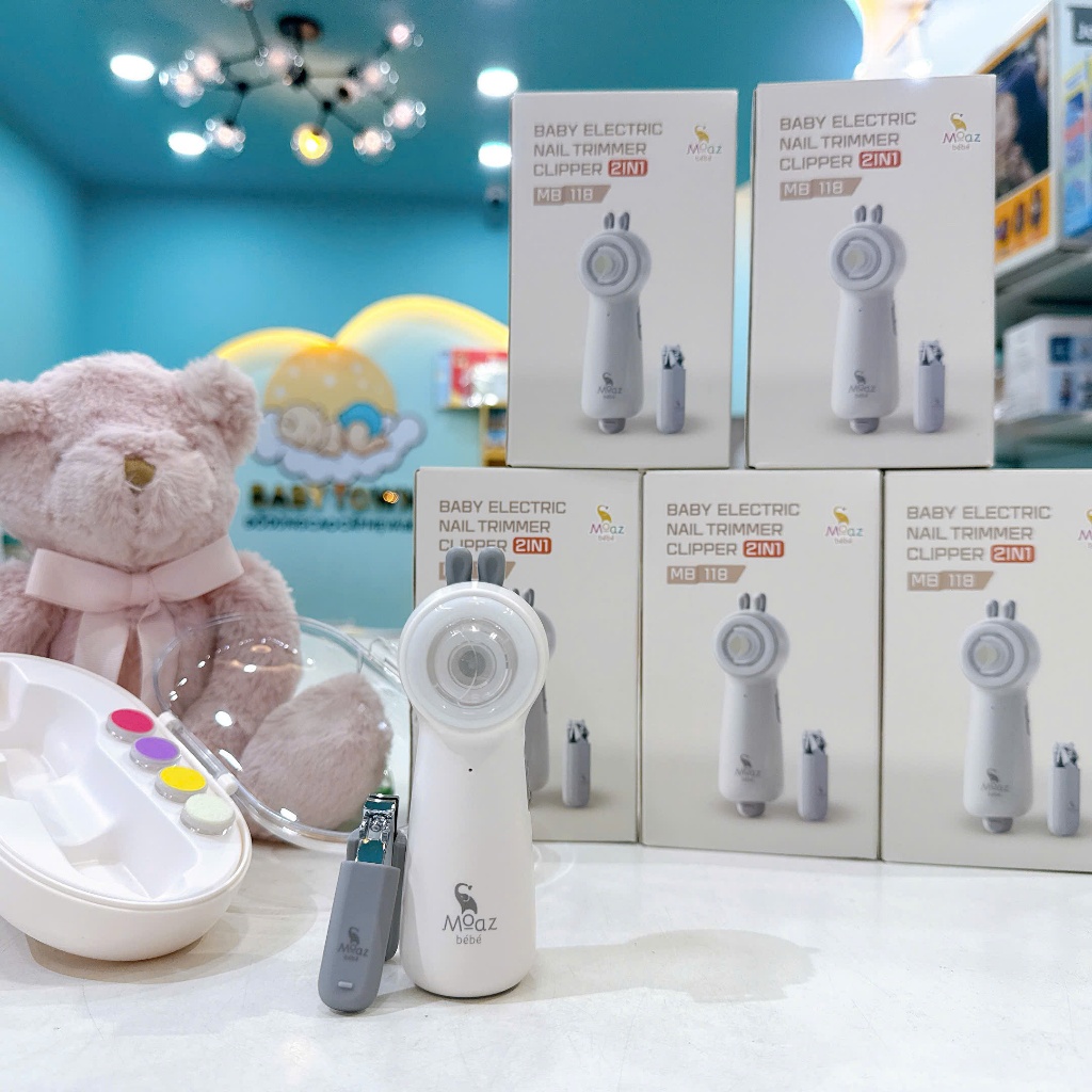MÁY DŨA MÓNG CHO BÉ MOAZ BÉBÉ – MB015 / MB080 / MB118