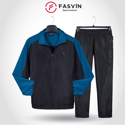 Bộ Quần Áo Gió Thể Thao Nam FASVIN BD22533.HN 02 Lớp Lót Thun Dày Dặn Ấm Áp Chất Vải Kiểu Dáng Đẹp