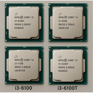  CPU I3 6100T | I3 6100 | I3 7100 | I3 7100T | CPU SOCKET 1151 KÈM KEO TẢN NHIỆT 