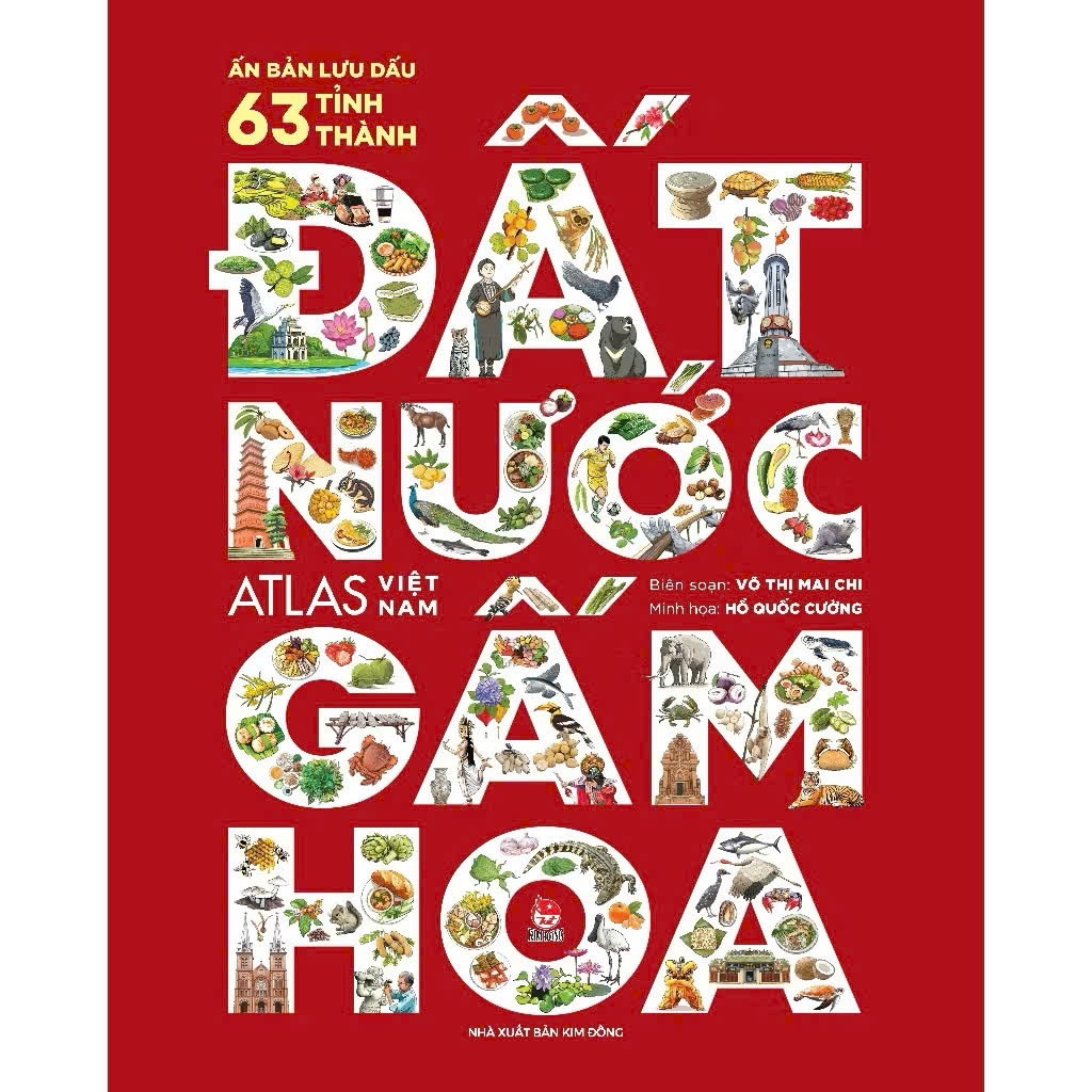 Sách - Đất Nước Gấm Hoa - Kim Đồng