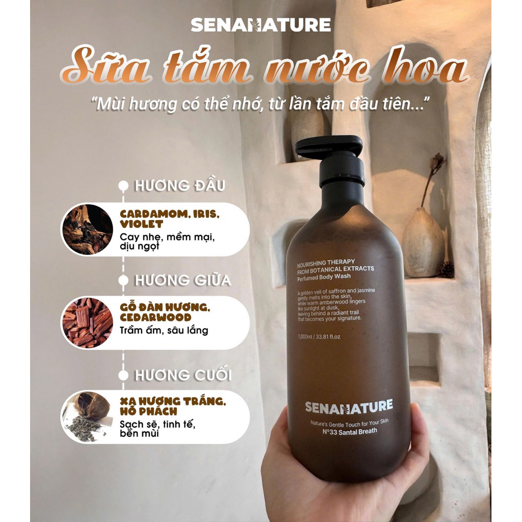 Sữa Tắm SENANATURE 1000ML