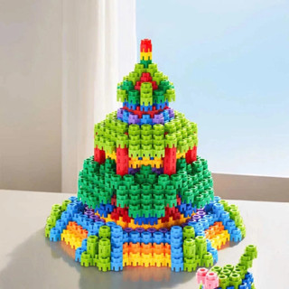  Đồ chơi xếp hình lục giác 3D thông minh 810 chi tiết cho bé bộ lắp ráp mô hình khối xây dựng 