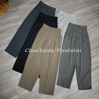 Quần Baggy Chun Sau Khoá Trước Dành Cho Nấm Lùn Chất Vải Gold Nhật [Mã 05]