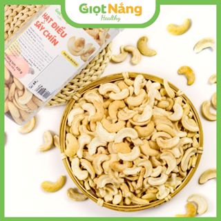 Hạt điều sấy chín nguyên vị không muối không lụa từ Nông sản Giọt Nắng