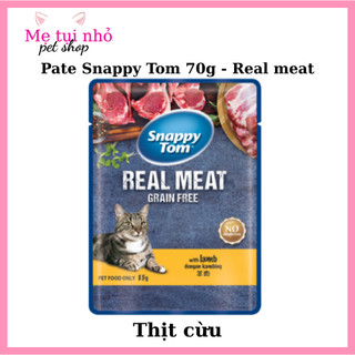[COMBO 12 GÓI] Pate Snappy Tom thịt cá túi 85G