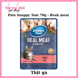 [COMBO 12 GÓI] Pate Snappy Tom thịt cá túi 85G