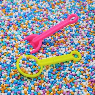 Combo 3kg 5kg hạt sứ xúc cát, hạt sứ mix màu bo tròn an toàn, dễ dàng vệ sinh và bảo quản