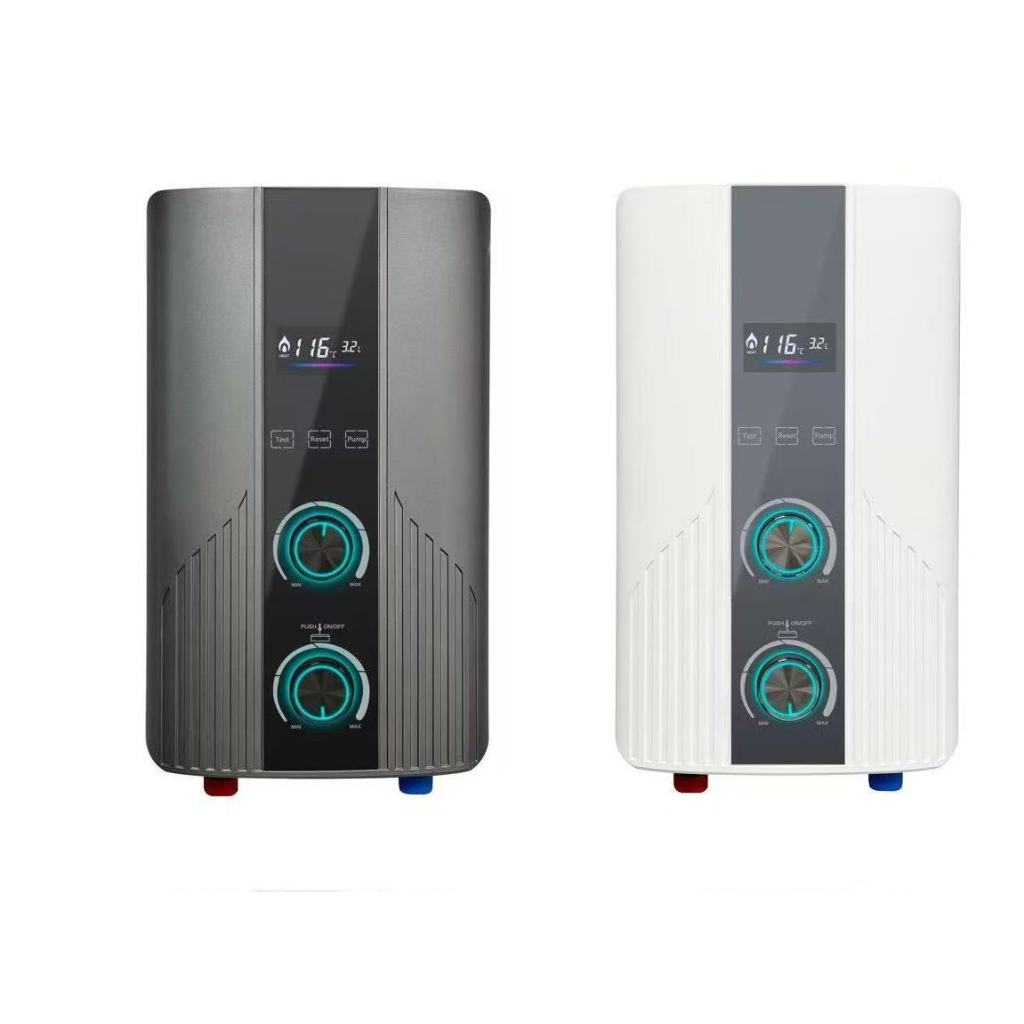 Máy nước nóng trực tiếp DSK- 55 Không Có Bơm Tăng Áp tích hợp, 8 chức năng bảo vệ an toàn, công suất 5500W