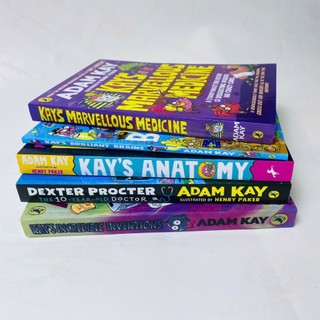 Sách - Adam Kay (combo 5 cuốn bản tiếng Anh)