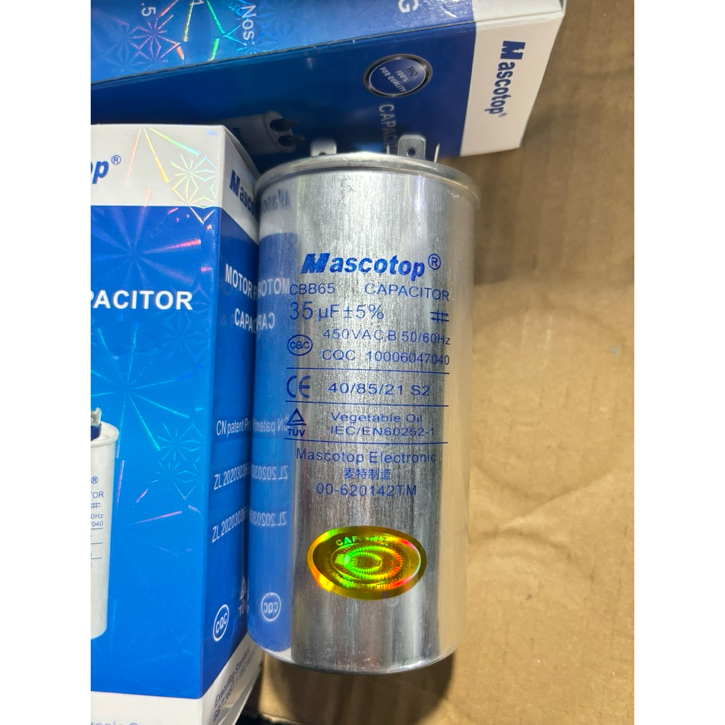 Tụ nhôm điều hoà 30UF 450V hàng tốt