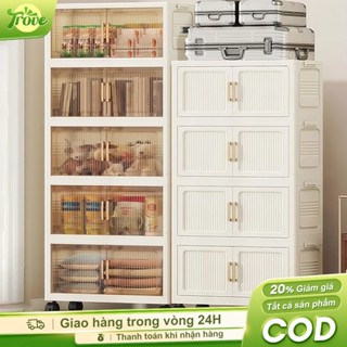  Trove Tủ Đựng Đồ Đa Năng Gấp Gọn quần áo hộp đựng đồ tủ bếp tủ đựng đồ có bánh xe 