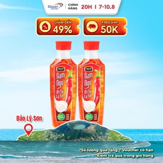 Combo 2 Chai Nước Mắm Nam Ngư Ớt Tỏi Lý Sơn 2 chai x 300ml