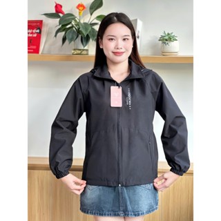  Áo Khoác Gió Nữ 2 Lớp INDOCHI Chống Nước Chống Gió Chống UV Thiết Kế Mới 2025 