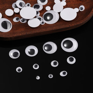 Set 5 cặp mắt thú nhựa, mắt đảo