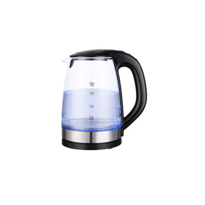 Ấm Đun Nước Thủy Tinh KuchenZimmer 1.8L 013703 - Inox 304, Đèn LED, Đun Siêu Tốc 2000W