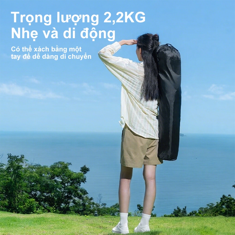 Ghế Gấp Gọn Camping, Chịu Tải 150kg ghế xếp gấp gọn camping lưng cao cải tiến đi du lịch cắm trại có túi đựng | BigBuy360 - bigbuy360.vn