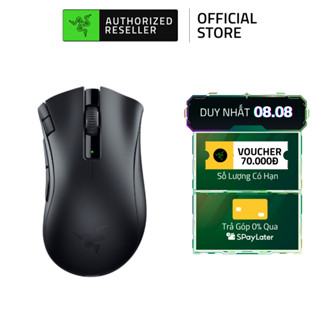 Chuột Razer DeathAdder V2 X | 2.4GHz và Bluetooth | 14000 DPI | Switch Cơ Gen-2 | 7 Nút Lập Trình | Công Thái Học