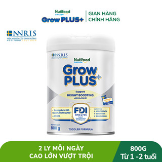  Sữa Bột Nutifood Sweden GrowPLUS+ Cao lớn vượt trội  Bạc  800g 