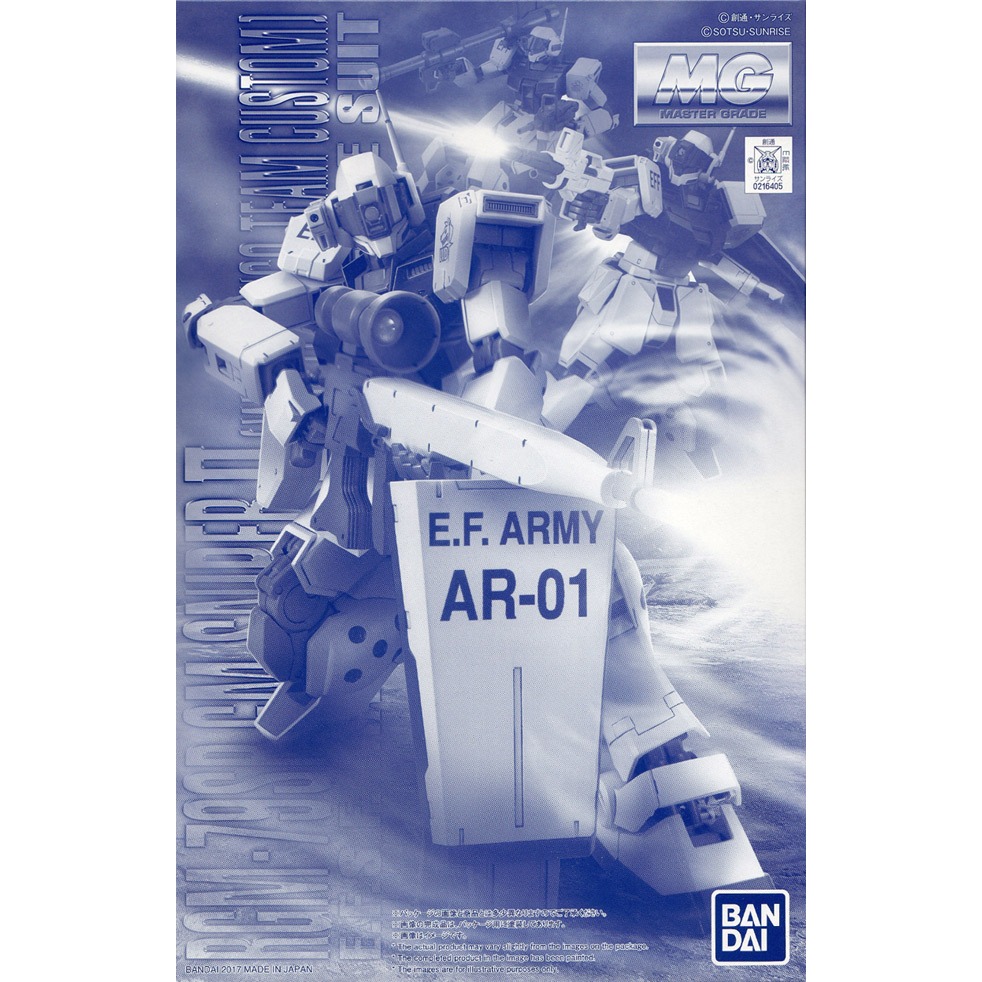 Mô Hình P-BANDAI MG 1/100 RGM-79SP GM SNIPER II [WHITE DINGO TEAM CUSTOM]