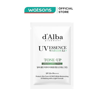 [Quà Tặng Không Bán] d'Alba Clean Tea Tree Liposome Tone Up Sun Cream (Green) 3ml