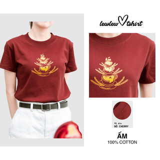  Áo thun nữ ẤM lewlew.tshirt - form baby tee vừa người 100% cotton thoáng mát 