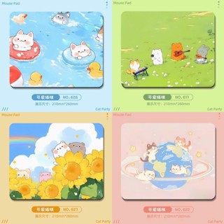 Lót chuột, pad chuột 26x21 Vua Lót Chuột miếng lót bàn phím mèo con dễ thương