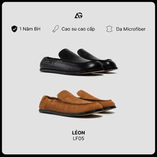  Giày Lười Nam Công Sở Slip-On Léon Da Bò Mộc Cao Cấp Bảo Hành 12 tháng Thiết Kế Bởi August LF05 