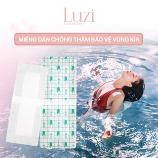 Miếng Dán Vết Thương LUZI, Dán Che Vùng Kín Khi Bơi, Chống Thấm Nước, An Toàn Cho Da, Dùng 1 Lần Tiện Lợi D10