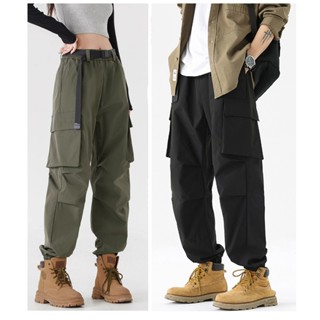  Quần thể thao leo núi kháng nước  2217 - Jogger nam nữ form rộng chống bám bẩn 