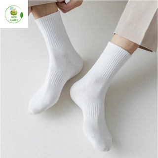    TẤT ĐEN TRẮNG  Tất vớ trắng đen nam nữ cổ cao cổ trung cổ ngắn chất liệu cotton dệt kim xuất khẩu DỪA FM 