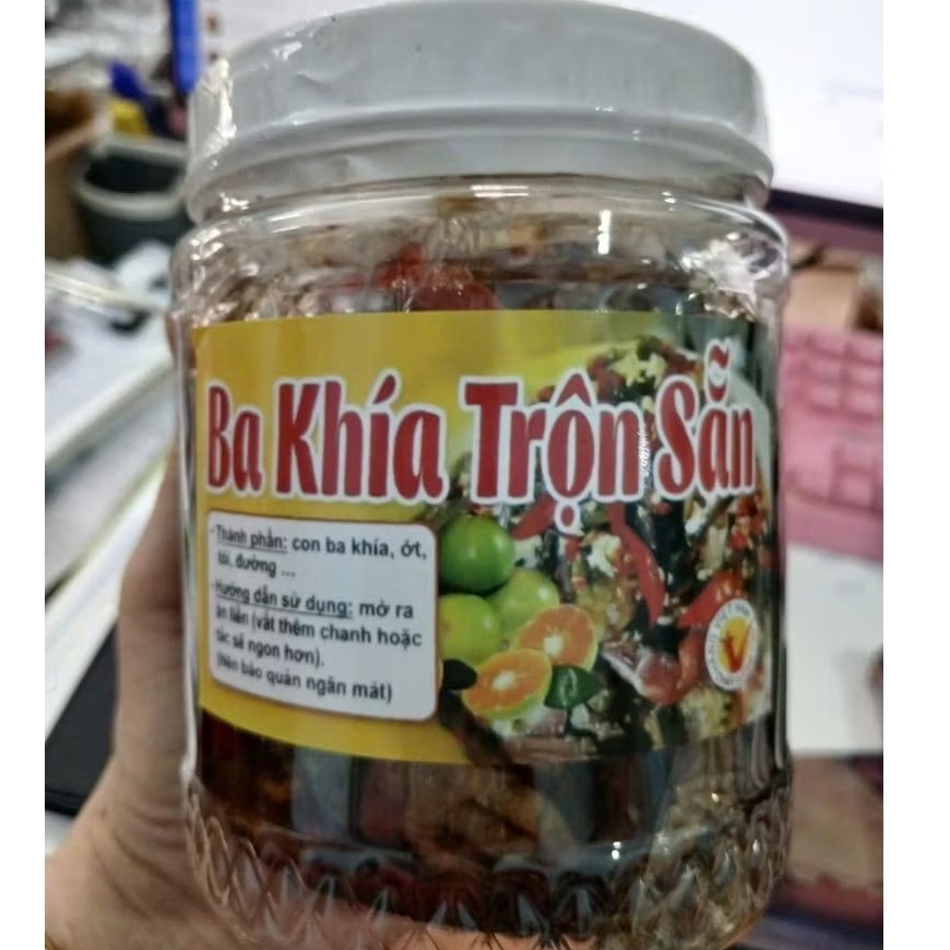 BA KHÍA CÀ MAU TRỘN SẲN NHÀ LÀM ( hộp 500g)