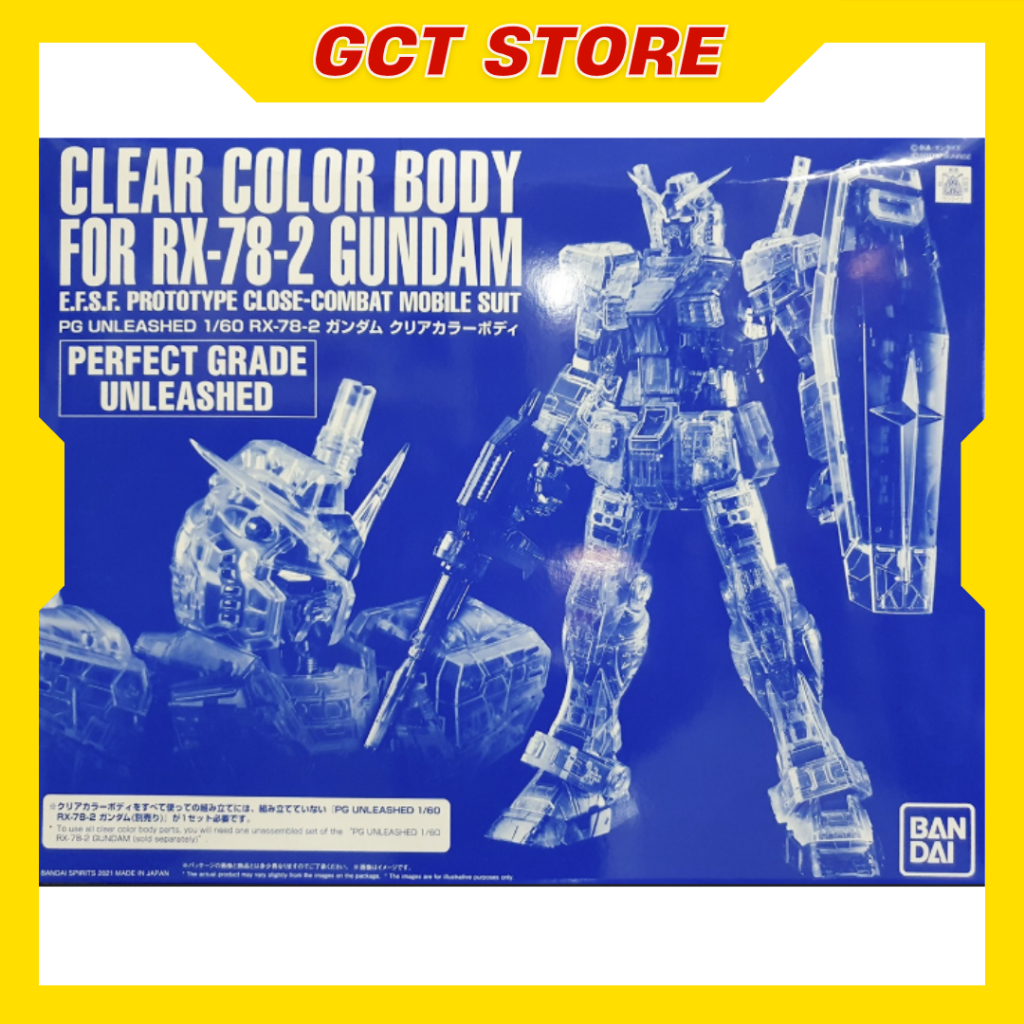 [CÓ SẴN] Mô Hình Lắp Ráp Phụ Kiện PG Clear Color Body For Unleashed RX-78-2