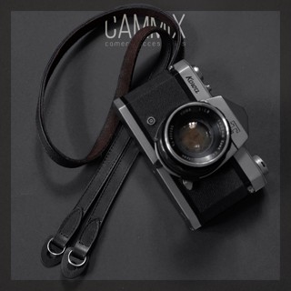  Dây đeo máy ảnh da thật Minimal Leather Strap - By Cammix - Phù hợp với máy Fuji Nikon Canon Sony.. 