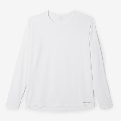 Áo dài tay chạy bộ chống nắng sun protect cho nữ trắng DECATHLON kalenji mã 8520964