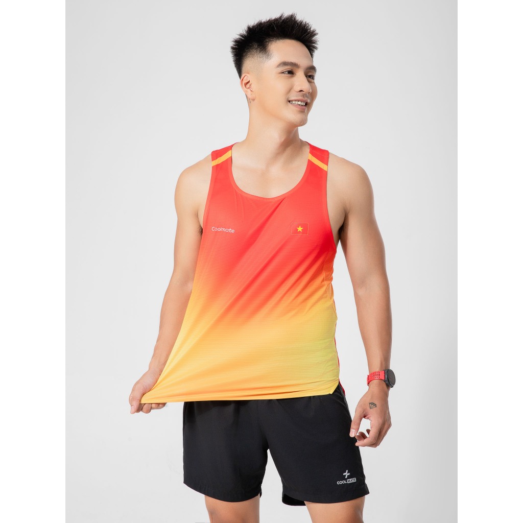 [SALE TẾT]Áo sát nách Singlet thể thao nam chạy bộ "VIỆT NAM TIẾN BƯỚC" thấm hút, thoáng khí Coolmate | BigBuy360 - bigbuy360.vn